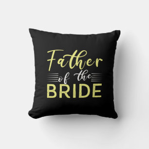 Grandpa Gift Father Of The Bride Cushion