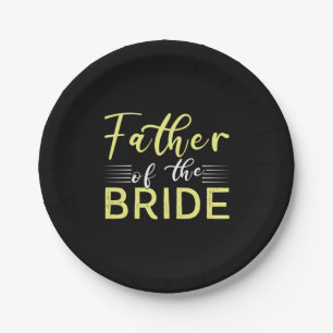 Grandpa Gift   Father Of The Bride Paper Plate