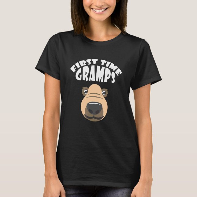 Grandpa Gramps Love Retired Senior Retirement Gran T-Shirt (Front)