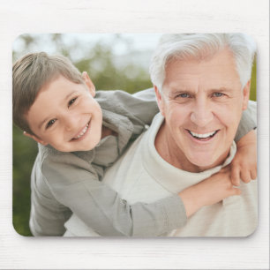 Grandpa Grandfather Grandad Personalised Photo Gif Mouse Mat