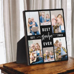 Grandpa Grandfather Grandchildren Photo Collage Plaque<br><div class="desc">Celebrate the special bond between Papa and his grandchildren with our "Papa Grandfather Grandchildren Photo Collage" plaque. This personalised plaque beautifully showcases a collection of cherished photos, capturing precious moments and memories shared between Papa and his beloved grandchildren. The heartfelt title "Papa" prominently displayed adds a touch of warmth and...</div>