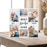 Grandpa Grandfather Grandchildren Photo Collage Plaque<br><div class="desc">Celebrate the special bond between Papa and his grandchildren with our "Papa Grandfather Grandchildren Photo Collage" plaque. This personalised plaque beautifully showcases a collection of cherished photos, capturing precious moments and memories shared between Papa and his beloved grandchildren. The heartfelt title "Papa" prominently displayed adds a touch of warmth and...</div>