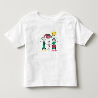 Grandpa Grandma & Me Toddler T-Shirt