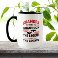 Grandpa Grandson legacy add text