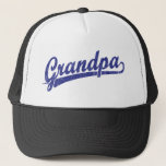 Grandpa in blue trucker hat<br><div class="desc">Grandpa in blue</div>
