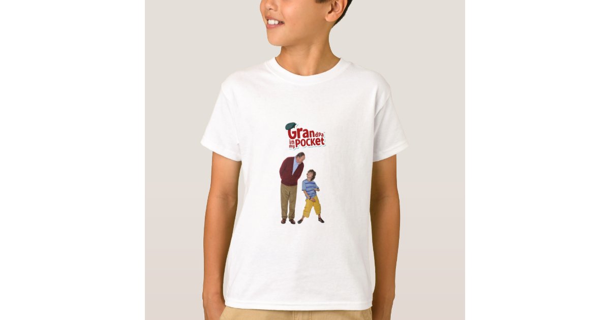 Grandpa In My Pocket Grandpa And Jason T Shirt Zazzle Co Uk