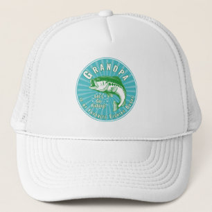 “Grandpa is my Fishing Buddy” Trucker Hat