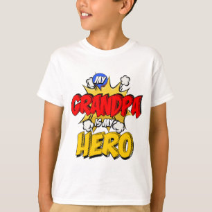 Grandpa is My Hero T-Shirt