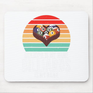 Grandpa Is My Name Billiards Is My Game Billiards  Mouse Mat