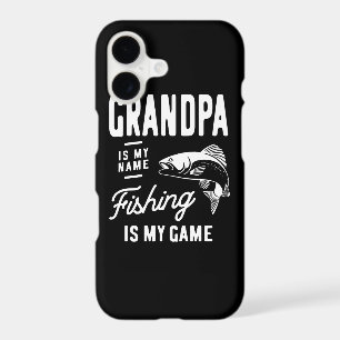 Grandpa Is My Name Fishing Is My Game Gift
