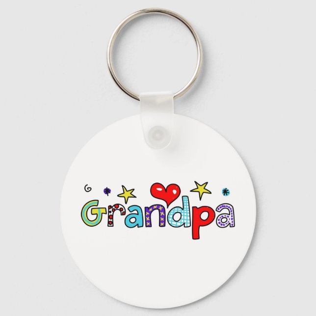 Grandpa Key Ring (Front)