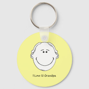 Grandpa Keychain (Personalise)