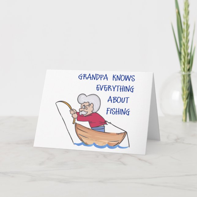 Grandpa Knows Card (Front)