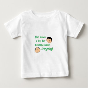 Grandpa Knows Everything Baby T-Shirt