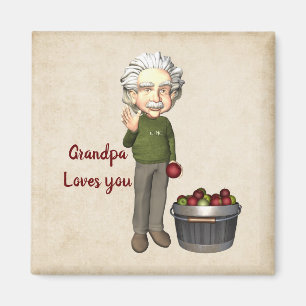 Grandpa Loves You Magnet
