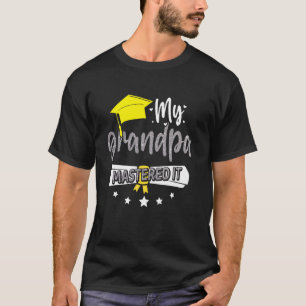 Grandpa master's degree graduation gifts T-Shirt