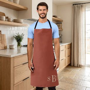 Grandpa Monogram Kitchen Gift Apron