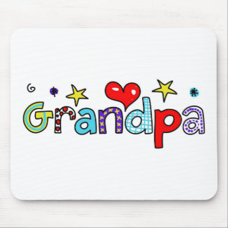 Grandpa Mouse Mat