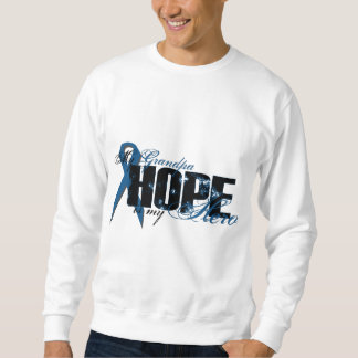 Grandpa My Hero - Colon Cancer Hope Sweatshirt