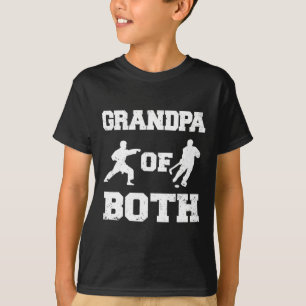 Grandpa Of Both Funny Hockey And Karate Grandpa T-Shirt
