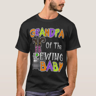 Grandpa of Brewing Baby Halloween Theme Baby T-Shirt