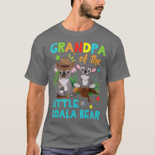 Grandpa Of Little Koala Bear Birthday Family Shirt