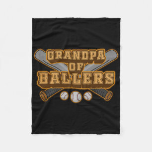 Grandpa Of Llers Funny Sell Softll Comfort Colors Fleece Blanket