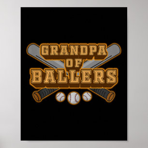 Grandpa Of Llers Funny Sell Softll Comfort Colors Poster