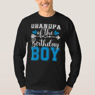 Grandpa Of The Birthday Boy Family Love Celebratio T-Shirt