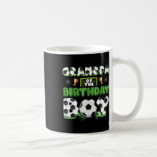Grandpa Of The Birthday Boy Soccer Group Family Ma Coffee Mug
