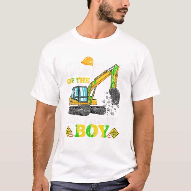 Grandpa of the Birthday Boy T-Shirt (Front)