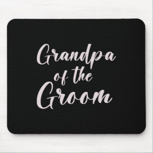 Grandpa Of The Groom Tee Wedding Team Of Groom Gra Mouse Mat