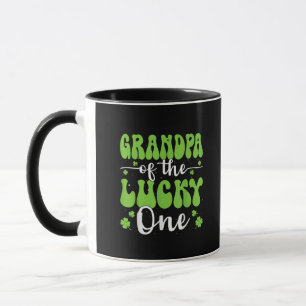Grandpa Of The Lucky One First Birthday St Patrick Mug