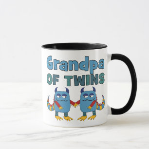 GRANDPA OF TWINS MUG