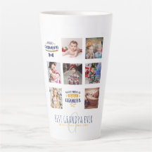 GRANDPA PHOTO COLLAGE GIFT Proud Papa Pops Gramps