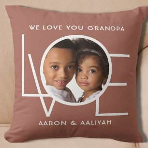 Grandpa Photo Cushion