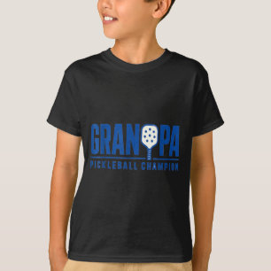 Grandpa Pickleball Sport Style Paddle Player T-Shirt