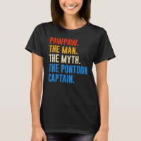 Grandpa Pontoon Pawpaw Man Myth Pontoon Captain