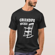 Grandpa Rocks - Father's Day Gift for Papa Funny G