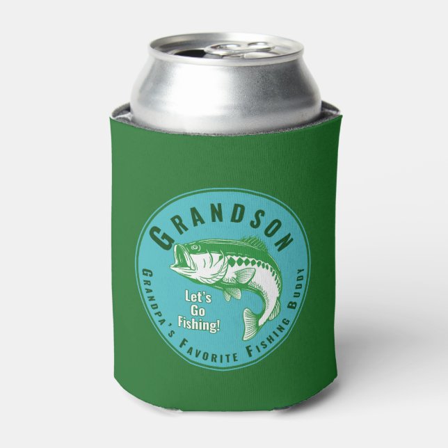Grandpa’s Favourite Fishing Buddy Can Cooler (Can Front)