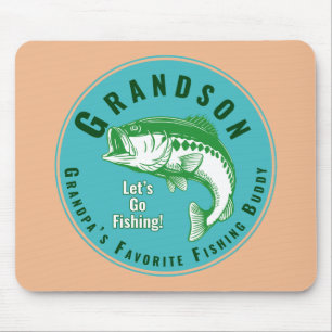 Grandpa’s Favourite Fishing Buddy Mouse Mat