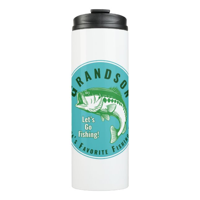 Grandpa’s Favourite Fishing Buddy Thermal Tumbler (Front)
