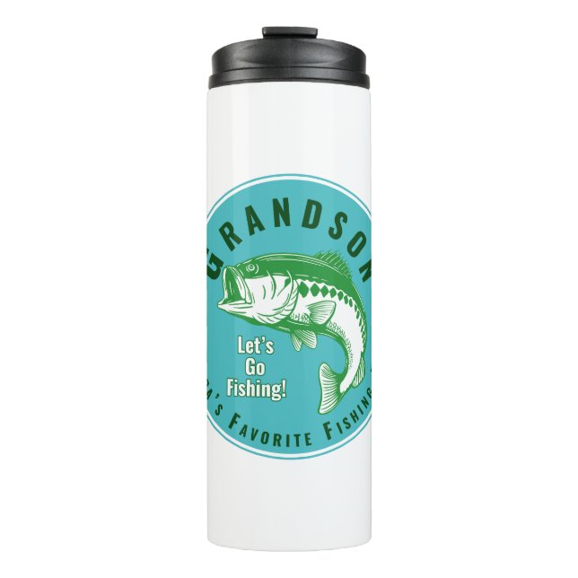 Grandpa’s Favourite Fishing Buddy Thermal Tumbler (Front)