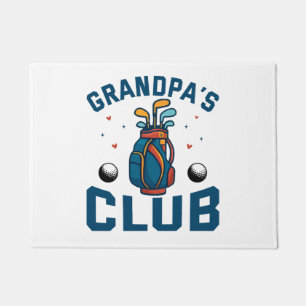 Grandpa’s Golf Club Gift Funny Doormat