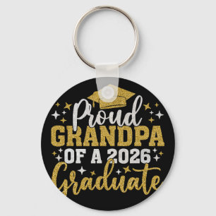 Grandpa Senior 2026 Proud Grandpa Of A 2026 Gradua Key Ring