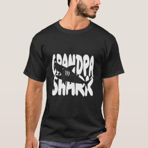 Grandpa Shark In A Wildlife Ocean T-Shirt