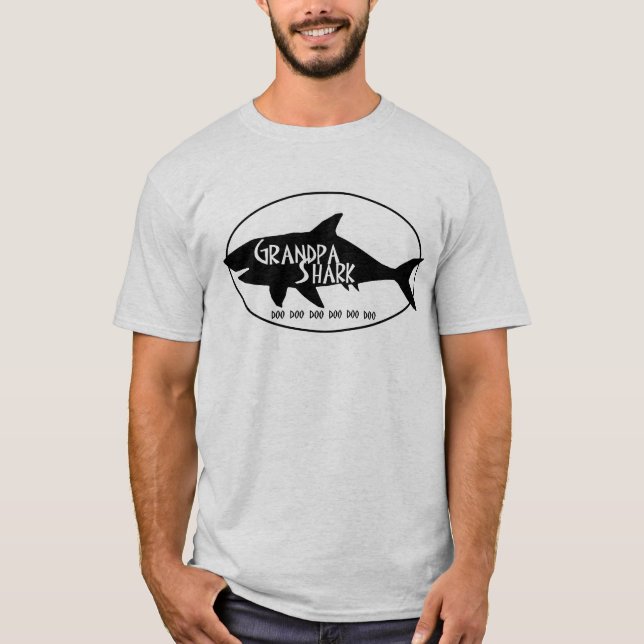 Grandpa Shark T-Shirt (Front)