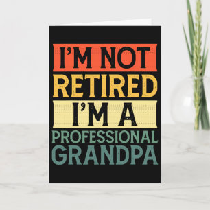 Grandpa Shirt For Men Funny Fathers Day Retired Gr Card
