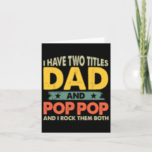 Grandpa Shirts Fathers Day I Have Two Titles Dad A Card