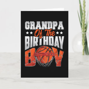 Grandpa Sketll Birthday Boy Family Ller B-day Part Card
